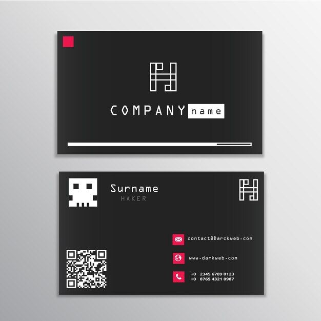 Hacker Id Card